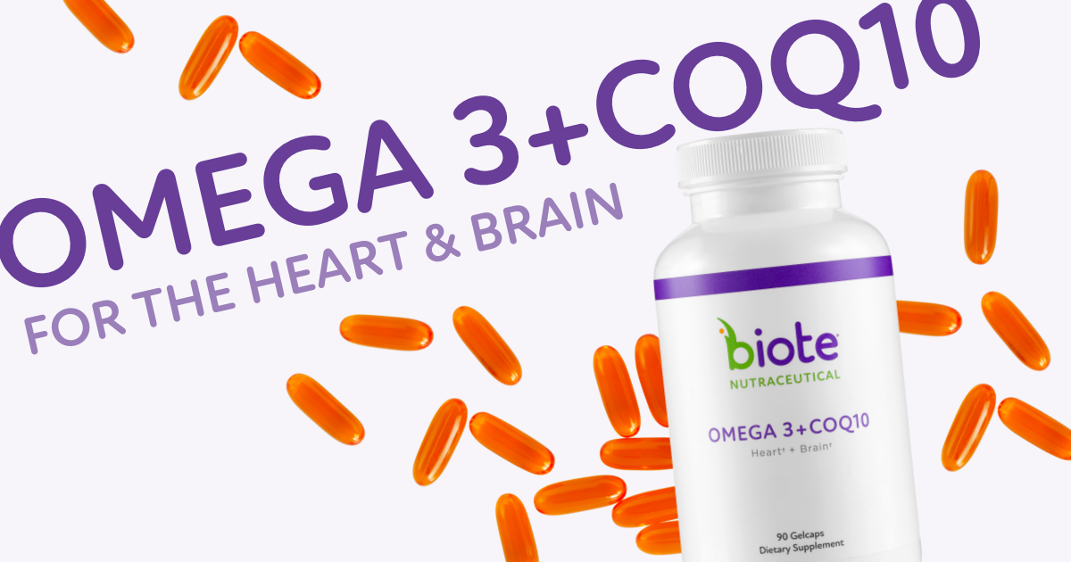 Nutraceutical for Heart and Brain Health: Omega 3 + CoQ10